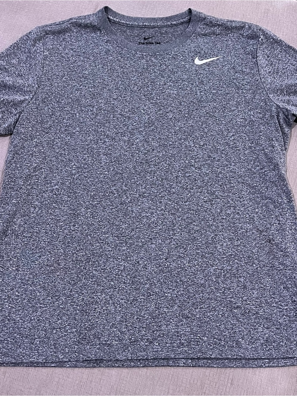 Nike Gray Heather Dri-FIT Tee